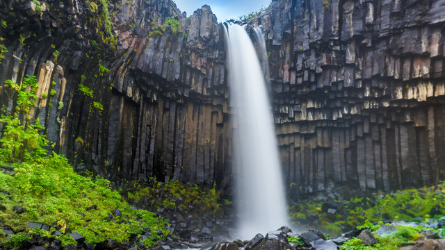 Svartifos Waterfall, Iceland