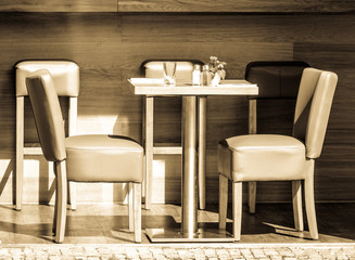 sidewalk restaurant