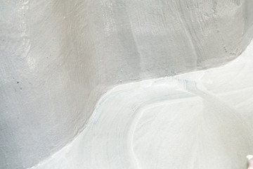 Obraz premium curve grunge concrete corner with grey paint texture