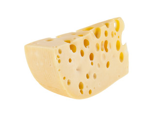 cheese isolated on white background