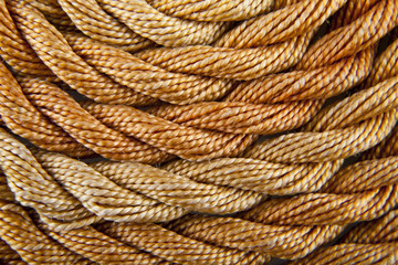 Fototapeta na wymiar rope texture as background