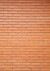 red brick wall as a background