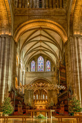 Fototapeta na wymiar Cathedral Interior