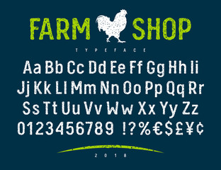 Farm Shop Font 001