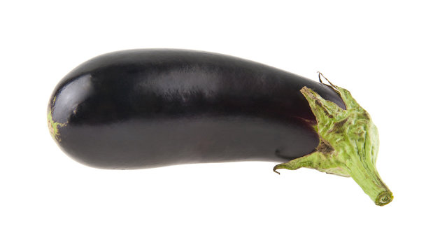 eggplant isolated on white background