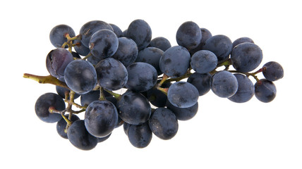 grapes isolated on white background