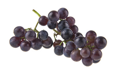 grapes isolated on white background