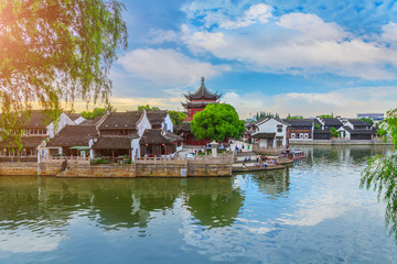 Fototapeta premium Suzhou town