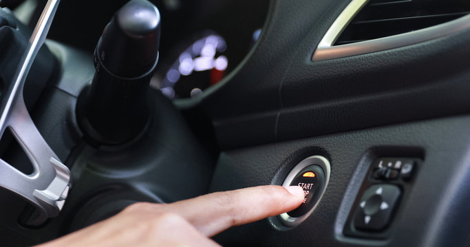 auto car engine start  button for keyless entry