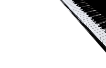 Fototapeta na wymiar Piano and Piano keyboard