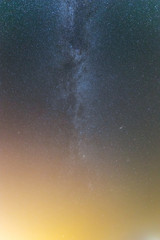 Fototapeta premium beautiful night sky with milky way