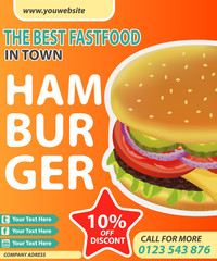 BURGER MODERN POSTER 2