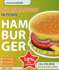 BURGER MODERN POSTER 3