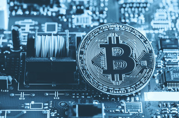 Golden Bitcoin Cryptocurrency