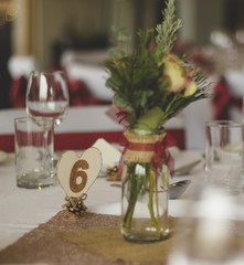 Wedding table decoration number 6