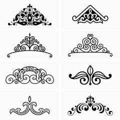 Set of design elements