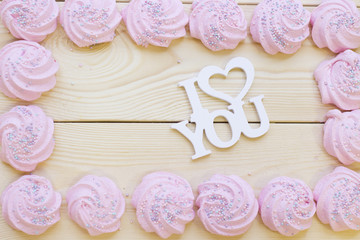 I love you inscription