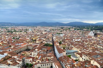 Obraz premium Florence Old Town in Tuscany, Italy