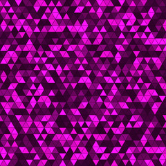 Abstract background with multicolored triangles