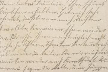 Old letter handwritten text paper texture background
