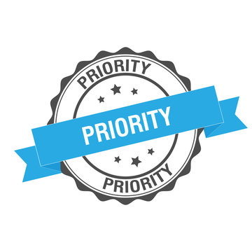 Priority stamp illustration