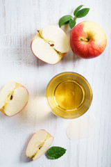 red apple juice