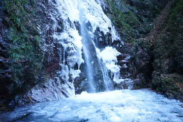 冬の滝