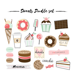 Sweets Doodle set