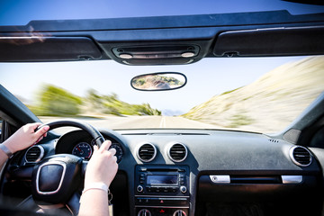 summer car on road 