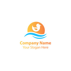 duck logo design