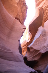 Beautiful Structure of the Antelope Canyon - Arizona - USA  