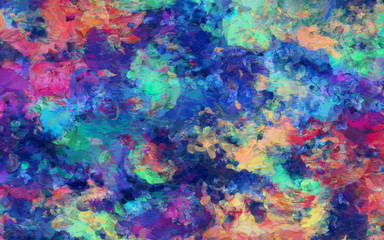 Colorful Abstract Painting