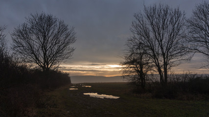 Landschaft im Winter