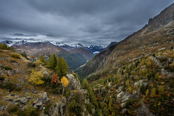 Herbst in den Schweizer Alpen