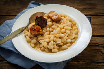 spanish beans fadaba dish