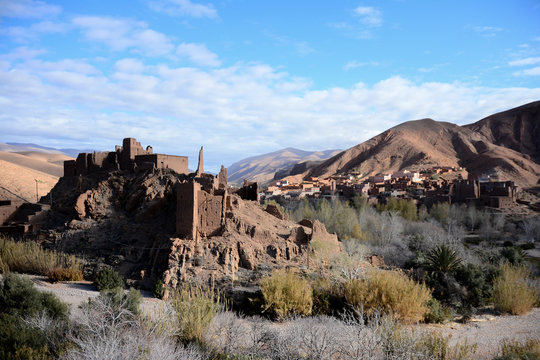 Landscape in South of Morocco