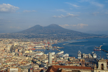 Porto di Napoli, Campania, Italia