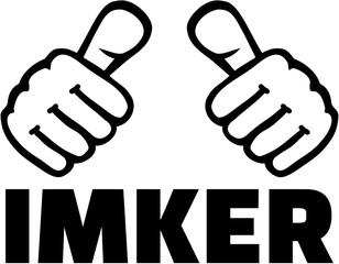 Beekeeper with thumbs german male