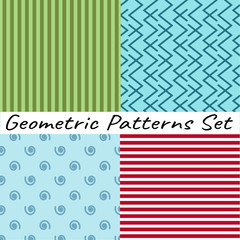 et of geometric patterns for st. Valentine's Day. Line art texture for wallpaper, card, invitation, banner, fabric print.