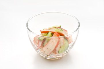 中華いかとキュウリの和え物