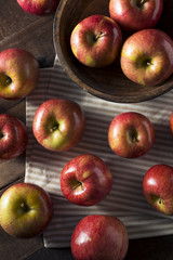 Raw Red Organic Kiku Apples