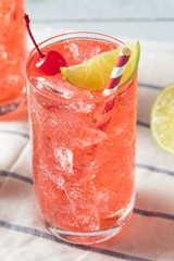 Sweet Homemade Cherry Limeade
