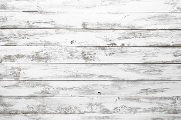 Shabby white wooden surface. Wood Texture Background