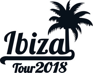 Ibiza tour 2018 palm tree