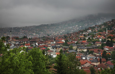 View of  Sarajevo. Bosnia and Herzegovina