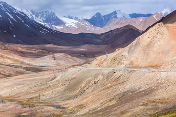 Nice view of Pamir in Tajikistan