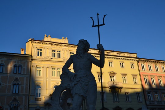 Trieste - fontana Nettuno