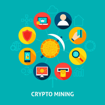 Crypto Mining Concept