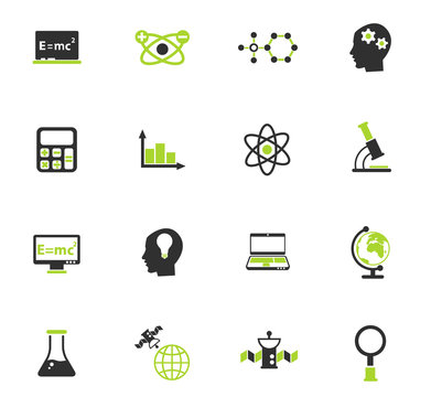 scince icon set