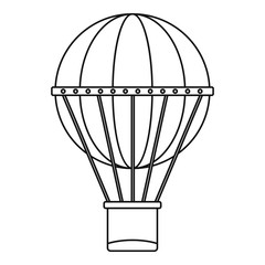 Aerial transportation icon, outline style